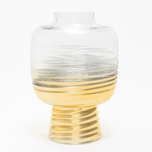 Nouveauté : Ensemble de vases décoratifs contemporains en verre Lavande Charm (2 pièces) pour la décoration de table - Product Image 6