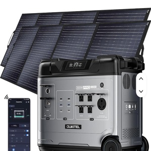 5120Wh Large Capacity Solar Generator,<b>Portable</b> Power Station P5000 Pro With 2X400W Solar Panel, 5x3600W <b>AC</b> Output (6000W Surge), - Product Image 1
