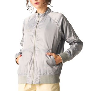 Produit le plus vendu Blouson aviateur en satin de haute qualité pour femmes Blouson aviateur en satin pour femmes à prix raisonnable avec service OEM - Product Image 5