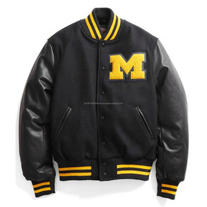 OEM ODM Manufacturer Custom High Quality Supplier <b>Men</b> <b>Varsity</b> <b>Jackets</b> Letterman Custom Baseball Letterman <b>Varsity</b> <b>Bomber</b> <b>Jacket</b> - Product Image 6