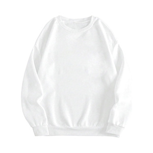 Women's Casual Oversized Jersey Sweatshirt Pullover <b>Tops</b> Long Sleeve <b>Batwing</b> Sleeve Crew Neck Hood 100% Cotton Solid Lined - Product Image 5