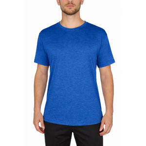 Camiseta Casual de Alto Rendimiento para Hombre, 100% Poliéster Tejido, Sólida, Ecológica, Transpirable, Ligera, de Secado Rápido, con Cuello Redondo - Product Image 3