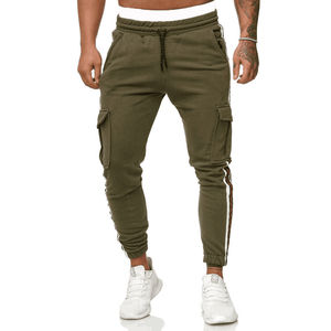 กางเกงกีฬาขาตรงพิมพ์ลายสำหรับผู้ชายกางเกงผ้าฟลีซลำลองแบบมีเชือกรูดพิมพ์ลายสำหรับวิ่งออกกำลังกายแฟชั่นตามสั่ง - Product Image 5