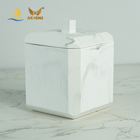 Ensemble d'accessoires de salle de bain en résine écologique personnalisable - Décoration d'intérieur de haute qualité
