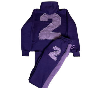 Conjunto Deportivo Personalizado con Efecto Desgastado por el Sol, Pantalones Deportivos y Sudadera con Cremallera, Conjunto Deportivo con Efecto Desgastado por el Sol para Hombre - Product Image 1