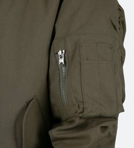 Vestes unisexes personnalisées, streetwear d'extérieur, fermeture éclair, poche, vestes courtes d'automne, décontractées, grande taille, blouson bomber, broderie sur le devant - Product Image 6