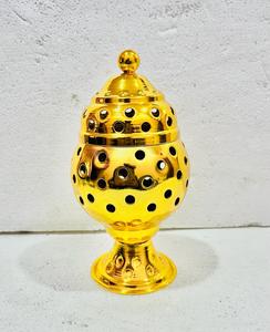 2023 Offre Spéciale exquis métal brûleur d'encens Portable maison porte-bâton d'encens brûleur arabie saoudite - Product Image 5