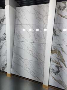 Carreaux de porcelaine vitrifiée émaillée moderne 60*120mm Neutra Graphite finition brillante solide corps complet sol mural 10mm/8mm épaisseur 5 + - Product Image 3