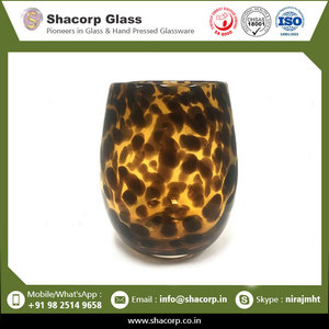 Nouvelle collection de bougies imprimées léopard, fabricant de bocaux en verre d'Inde - Product Image 2