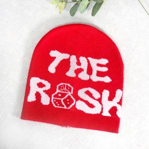 Bonnet personnalisé avec logo, lettrage jacquard coloré et audacieux, streetwear, bonnet unisexe confortable en tricot, bonnet Y2k, bonnets d'hiver - Product Image 6