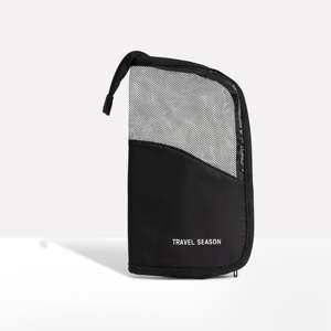 Scarlett Portable <b>Makeup</b> Organizer Bag Cosmetic Case in Mesh Material Zipper Closure <b>for</b> <b>Storage</b> and Organization - Product Image 1