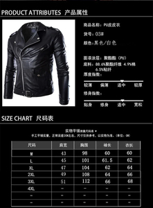 Leather <b>Jacket</b> with <b>Mandarin</b> <b>Collar</b> Winter Canvas Waterproof Breathable Windproof Anti-UV High Street Style for Men - Product Image 6