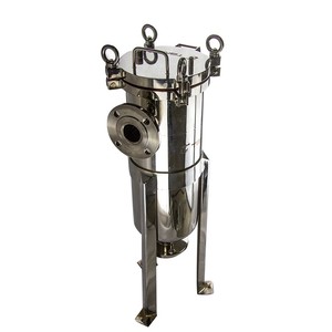 Contenitore per Filtro a Sacchetto Mini in Acciaio Inox 304/316 di Alta Qualità, Diametro Esterno: 100mm, Lunghezza: <span class=keywords><strong>200mm</strong></span>, con Filtro in PP da 5 Micron per Purificazione dell'Aria - Product Image 6