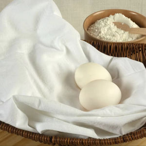 Saco de harina de secado rápido de 100% algodón, toallas de cocina tejidas, estilo cuadrado liso, costuras personalizables, desechables para limpieza del hogar - Product Image 1