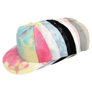 Citgeett หมวกเบสบอล5แผงสำหรับเด็กและเด็กชายหมวกสีทึบมัดย้อมสำหรับกีฬาและการใช้งานแบบลำลอง - Product Image 2