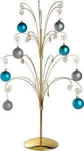 เครื่องประดับทรงสูงโชว์ต้นไม้ที่สดใสกรอบโลหะทองเหลืองตกแต่งผนัง24รูปแบบเครื่องประดับยังคงมีชีวิต - Product Image 2