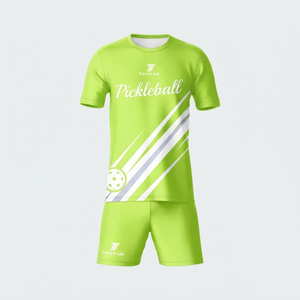 Uniforme de Pickleball para Hombre de Manga Corta Transpirable, Logotipo Personalizado, Duradero, 100% Poliéster, Último Estilo, Secado Rápido, Gran Venta - Product Image 5