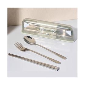 Ensemble de couverts en acier inoxydable de haute qualité avec poignée carrée cuillères en acier miroir fourchettes et couteaux pour mariages restaurants - Product Image 2