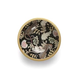 A-One Quality Wooden Oval Shaped Large Home Decor Best Selling New Design Luxury Printed Decal Serving <b>Bowls</b> for <b>Party</b> - Product Image 3