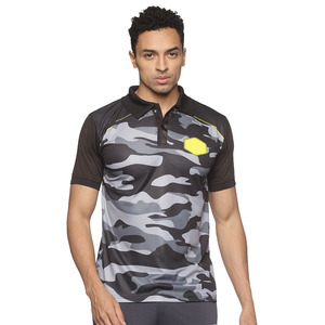 เสื้อโปโลลายพรางสำหรับผู้ชายเสื้อโปโลพิมพ์ลาย - Product Image 1