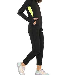 Chándal cómodo con cremallera para mujer, ropa de entrenamiento, superventas, chándal ajustado a la moda para mujer a la venta - Product Image 4