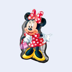 Globo de Aluminio de Minnie Mouse 48X81Cm Decoración para Fiestas Paquete de 2 Piezas - Product Image 1