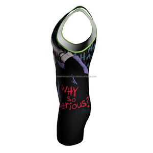 Maillot de lutte Pro pour hommes Singlet de lutte sans manches de haute qualité Durable et confortable - Product Image 4