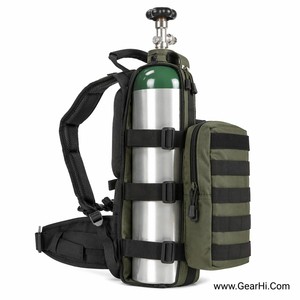 Mochila para Tanque de Oxígeno en Forma de Cilindro, Portátil, para EMS, Porta Botellas de O2, Bolsa de Almacenamiento de Cilindros de Gas Medicinal para Primeros Auxilios - Product Image 1