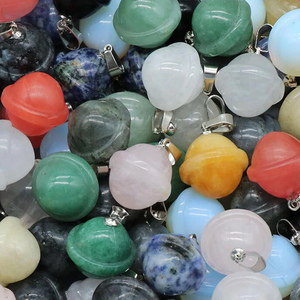 Super calidad 12mm cornalina hecha a mano 925 colgante de plata esterlina multicolor piedra preciosa forma redonda para joyería de moda y ella - Product Image 4