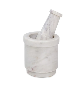 Ensemble de pilon à mortier en marbre et pierre pilon à ail de qualité alimentaire pour le broyage du meilleur fournisseur - Product Image 6