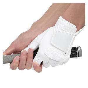 Logo personnalisé Gants de golf en gros OEM ODM Fournisseur Cabretta Cuir Poignée légère Confortable Durable Respirant Matériel de golf - Product Image 4