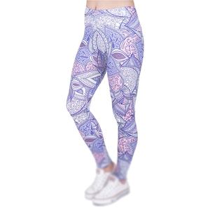 Dernières pantalons de compression taille haute taille moyenne pantalons de yoga et fitness élégants et solides vêtements d'exercice pour femmes leggings d'entraînement - Product Image 1