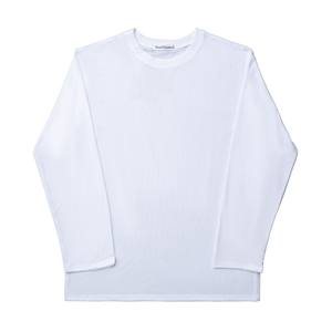 T-shirts pour hommes Daily Essential Round Neck Long Sleeve T-Shirt 2 COULEUR Oversized Women Soft Fabric Casual Korean Look H3005 - Product Image 3