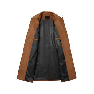 Fournisseur direct d'usine, faible MOQ, manteaux longs pour hommes, best-seller, design personnalisé, manteaux longs pour hommes - Product Image 3