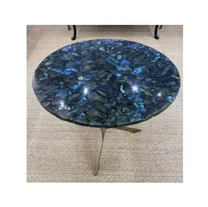 ส่งออกขายแผ่นเคาน์เตอร์ห้องครัวทรงกลมลาบราดอร์ไมต์มีจําหน่ายในราคาไม่แพง - Product Image 1