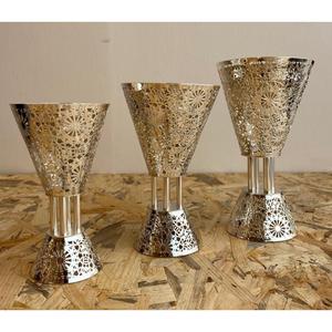 Vintage Cut-Out Design Exclusive <b>Silver</b>-Finish Metal Incense <b>Burner</b> for Home Table Decoration Bakhoor <b>Burner</b> for Religious Use - Product Image 5