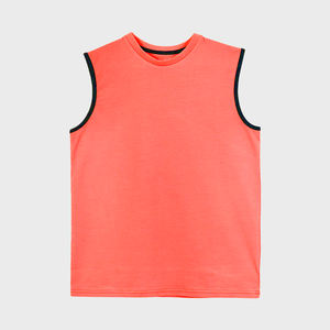 Débardeur de sport respirant et à séchage rapide pour homme grande taille, idéal pour la musculation et l'entraînement en salle de sport, 100 % polyester - Product Image 1