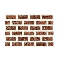 Carreaux de sol en céramique de technologie italienne 250x375mm, finition brillante, design moderne, antibactériens, pour cuisine et salle de bain, résistants à la chaleur
