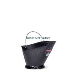 Modern Style Large Classic Metal Coal Bucket with Handle Top Selling Indoor/Outdoor Garden <b>Fireplace</b> <b>Accessory</b> - Product Image 4
