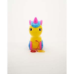 Juguete de Unicornio para Arrastrar con Música para Niños, Juguete Educativo de Plástico - Product Image 4