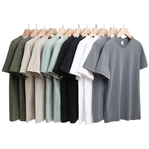 เสื้อยืดคอกลมผ้าคอตตอน100% สำหรับชายและหญิงเสื้อยืดคอกลมคอกลมความยาว OEM ODM ขายส่งจากปากีสถาน