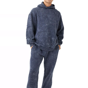 Wholesale Custom Logo Printed Men's Jogging Tracksuit Outerwear <b>Hoodie</b> Winter Sweatshirts with <b>Maternity</b> Feature - Product Image 2