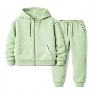 Conjunto de Pantalones y Sudadera de Felpa con Logotipo Personalizado ODM, Sudadera Lisa con Cuello Alto, 100% Algodón, Ropa Deportiva, Ropa Urbana para Hombre, 350g - Product Image 5