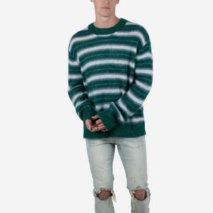 Pulls en mohair Vêtements pour hommes Pull en tricot à manches longues Pull en tricot en mohair d'hiver Service personnalisé OEM & ODM Respirant - Product Image 3