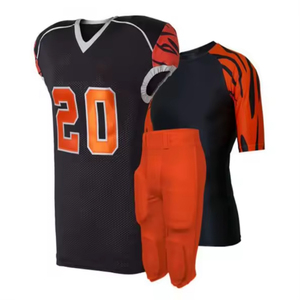 Venta al por mayor sublimación logo uniforme de béisbol equipo en blanco V cuello uniforme de los hombres botón completo camisetas de béisbol Jersey personalizado de fábrica - Product Image 4