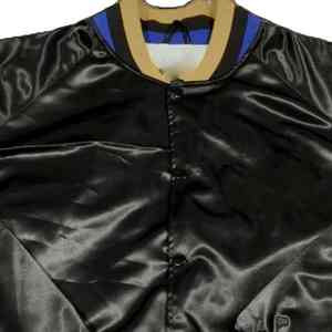 Chaqueta Universitaria de Satén de Alta Calidad para Hombre, Diseño Personalizado de Béisbol con Letras, en Lona Resistente para Invierno - Product Image 3