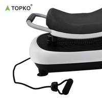 TOPKO-plaque vibrante de haute qualité, appareil de fitness ultra-mince pour l'exercice physique du pied, puissance 3D