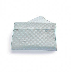 Cooling Cervical <b>Memory</b> <b>Foam</b> Pillow Premium Hypoallergenic Design with Modern Geometric Cover Factory Direct Supply - Product Image 4