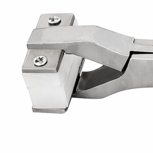 Professional Nylon Jaw Pliers Flat Nose Jewelry Tool Scratch Free <b>Wire</b> Work <b>Craft</b> Pliers Stainless Steel Body - Product Image 3