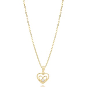 Pendentif élégant en forme de cœur, vente en gros, collier en argent sterling 925, bijoux fins faits à la main en Turquie, vente en gros - Product Image 1